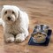 mDesign Silicone Pet Food/Water Bowl Feeding Mat for Dogs, Small, 2 Pack